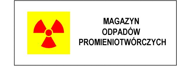 Przechowywanie odpadów - wejście do magazynu odpadów