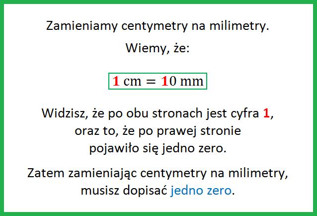 Temat: Zamienianie jednostek. Jak widać z tabeli 1 (strona 2), jednostki metryczne to te, które zawierają słowo metr.