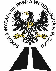 Szkoła Wyższa im. Pawła Włodkowica w Płocku Biuro ds. Jakości Kształcenia 09-402 Płock, Al. Kilińskiego 12 tel. (0 24) 366 42 30, fax (0 24) 366 41 89 www.