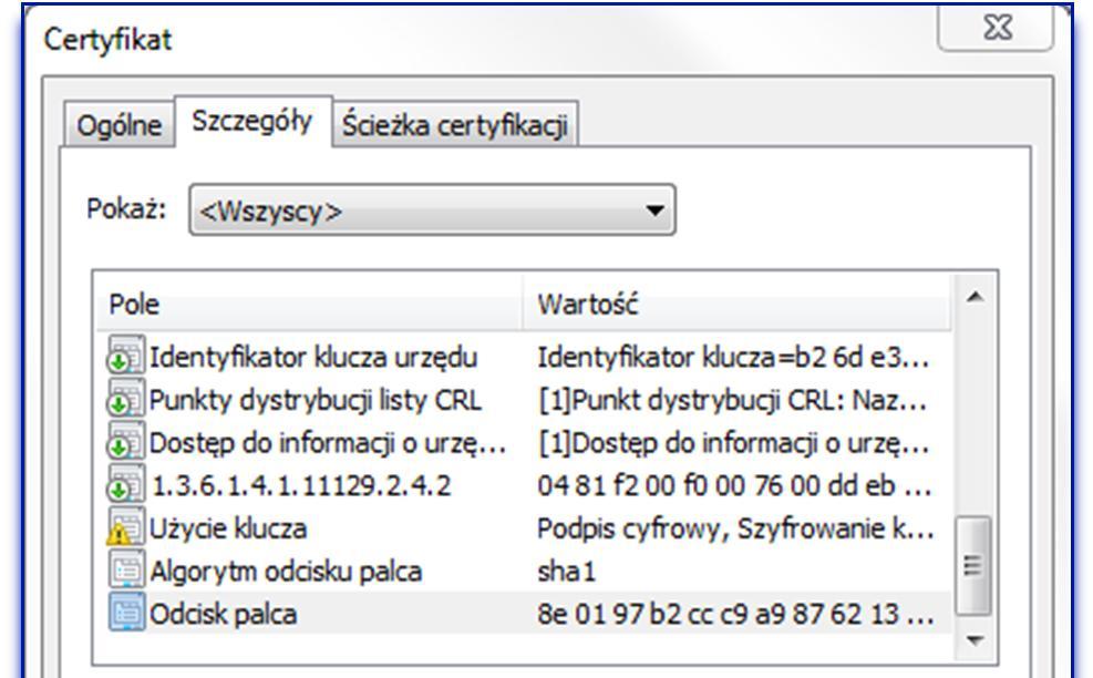Zrzut ekranu wykonany w przegl darce Microsoft Internet Explorer Je li zauwa ysz co najmniej jeden z poni szych objawów: K ódka widoczna na pasku adresu strony nie jest zamkni ta lub pojawia si przy