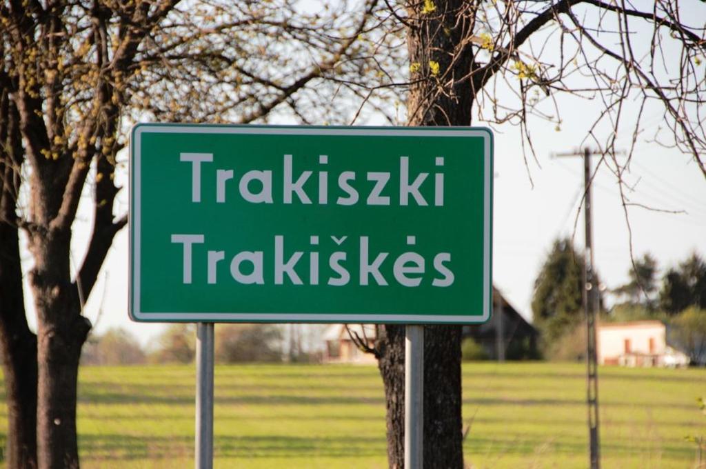 Polska i litewska nazwa miejscowości w gminie