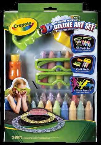 kreda 3D Nowość w ofercie Crayola, to niezwykła KREDA 3D!