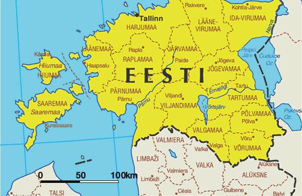 Estonia Rok przystąpienia pienia do UE: 2004 Ustrój polityczny: republika Stolica: