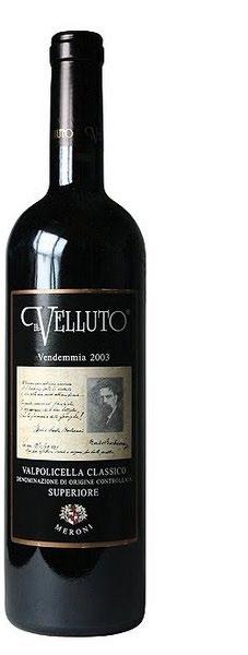 MERONI VALPOLICELLA SUPERIORE IL VELUTO czerwone, grupa czerwona, aksamitność, elegancja, soczystość DAO ALVARO C A S T R O RESERVA