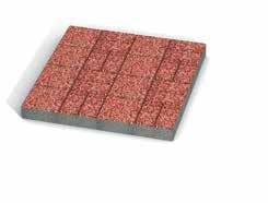 0,04 Zapotrzebowanie na 1m 2 nawierzchni kostka kostka szt/m 2 m 2 /1m 2 FUTURA 20x20 7,7 0,31 FUTURA 30x30 7,7 0,70 Zapotrzebowanie na 1m 2 krawędzi kostka szt/m m 2 /1m