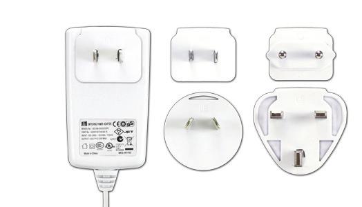 PA6: Zasilacz 6Vdc MG32LRF, MG32WK oraz MG32IRF 6Vdc / 350mA max 5 różnych standardów wtyczek: ACPEU (Europa), ACPAUS (Australia), ACPCH (Chiny), ACPUK (UK) oraz ACPUL (Północna Ameryka) Piloty
