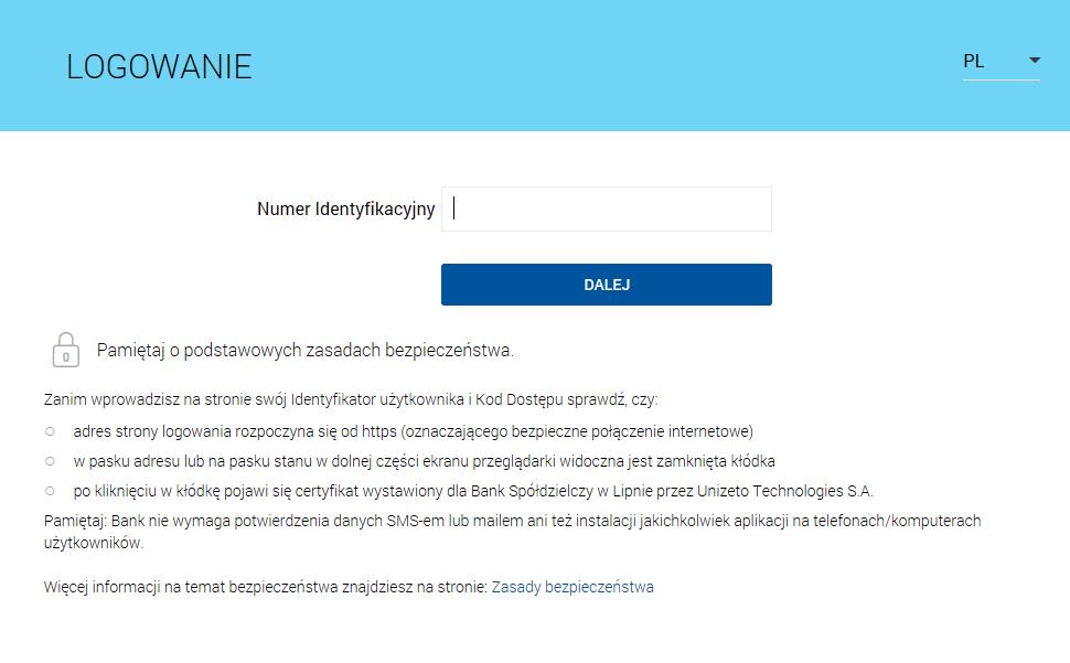 3. Jak zalogować się do Usługi Bankowości Elektronicznej?