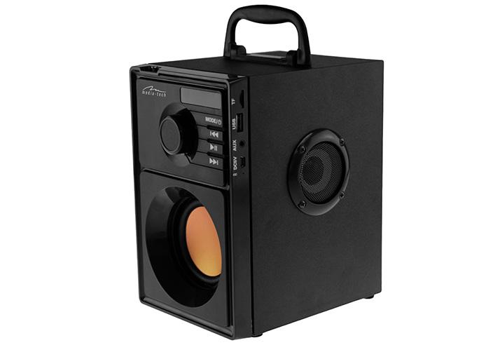 volume, ECHO effect for singer WAKEBOX BT MT3148 Kompaktowy głośnik Bluetooth stereo z wbudowanym budzikiem Bluetooth 3.