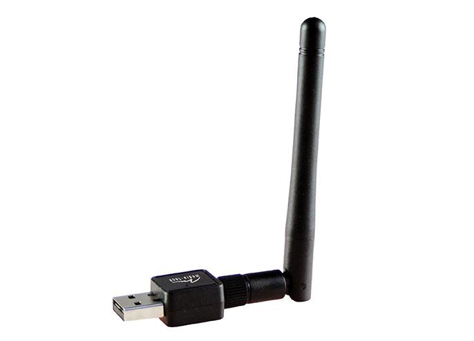 WLAN USB ADAPTER 11n MT4208 Bezprzewodowa karta WLAN USB, Zewnętrzna antena 3,5dBi, 2.4GHz, Sieciowy protokół bezprzewodowy IEEE 802.11N zgodny wstecznie z 802.