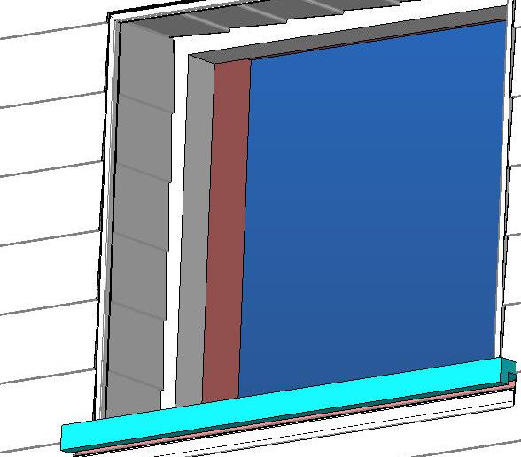 Pod oknem należy konsekwentnie stosować wykończenie brzegowe i profil wentylacyjny, a nad oknem listwę startową i