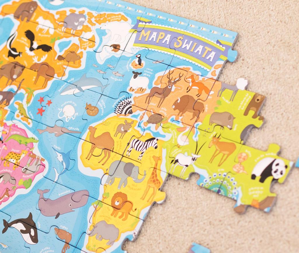 EAN 5902768336399 Puzzle Mapa