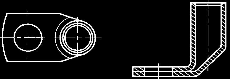 A-A ØD Ød A A 90 h l e K90D 10/5 Zacisk Terminal Зажим M5 D d l h [szt./pcs/шт.] Упаковка [кг] 0,5 Zaprasowanie / Crimping / Запрессовка Механ. Гидрав.