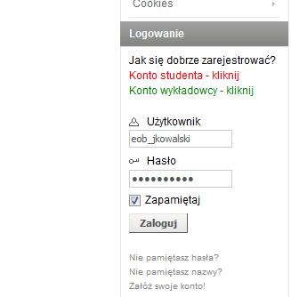 Jak pobieramy dane / materiały z CPP WIG? Po aktywowaniu konta przez Administratora uzyskają Państwo dostęp do CPP.