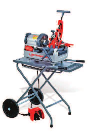 Gwintowanie elektryczne ROPOWER 50 R Zakres dostawy: ROPOWER 50 R, automatyczna głowica 1/2" - 2" (