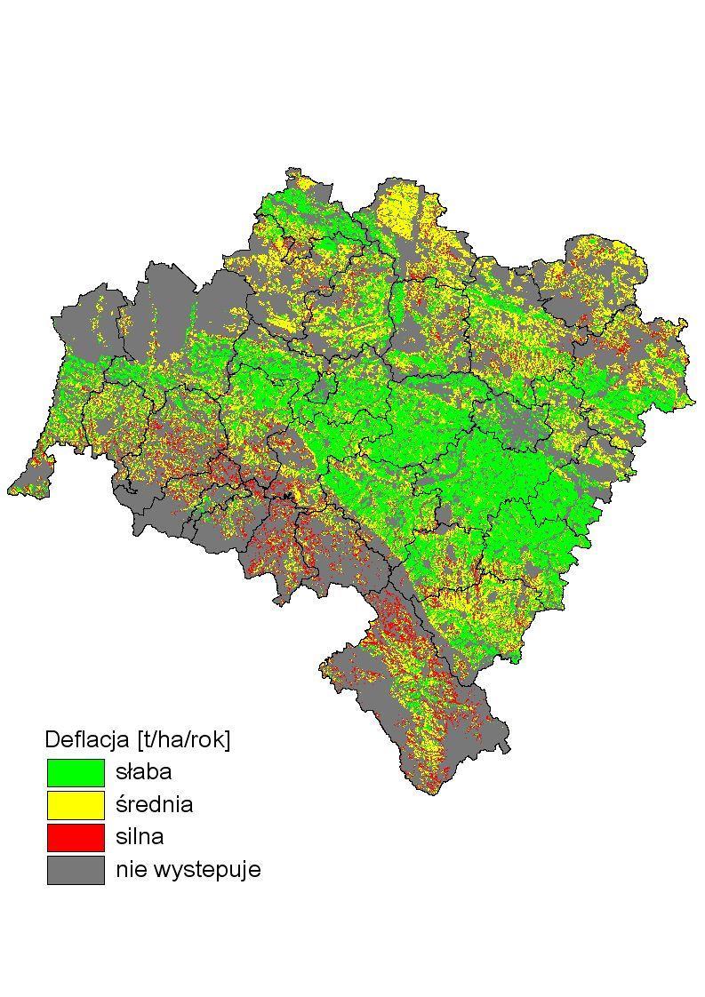 Mapa erozji