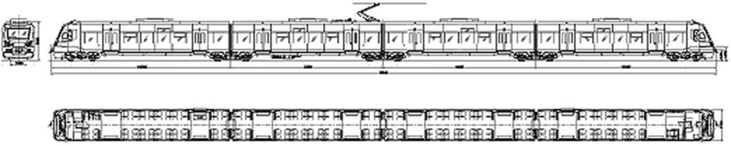 Rys. 3. Zespół serii CP 2000 schemat wagonów. Fot. 5. Zespół Sprinter dla kolei holenderskich Fot. 4a.