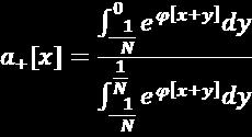 Kuleczka i pionek Dla procesu ciągłego szansa dotarcia do x+1/n wcześniej niż do x-1/n pod