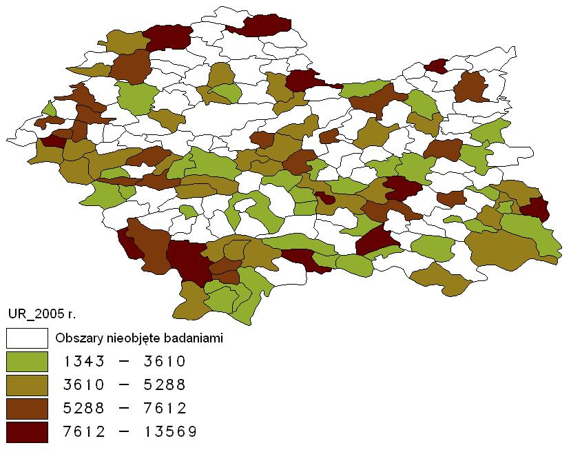 Analiza zmian struktury... Struktura użytków rolnych w głównej mierze zależy od człowieka.