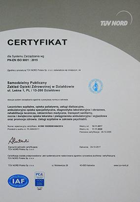 Dnia 24 października 2017 rok