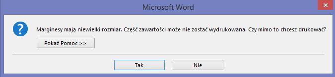 W przypadku drukowania etykiet na zwykłym papierze z zamiarem ręcznego wycięcia należy pozostawić znak wodny. Etykiety są gotowe do druku.