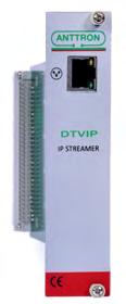Cyfrowe stacje czołowe Modulator DTVDM2F podwójny modulator DVB-T możliwość dowolnego ustawienia dwóch kanałów wyjściowych w paśmie VHF/UHF parametry oraz poziom wyjściowy modulowanych kanałów mogą