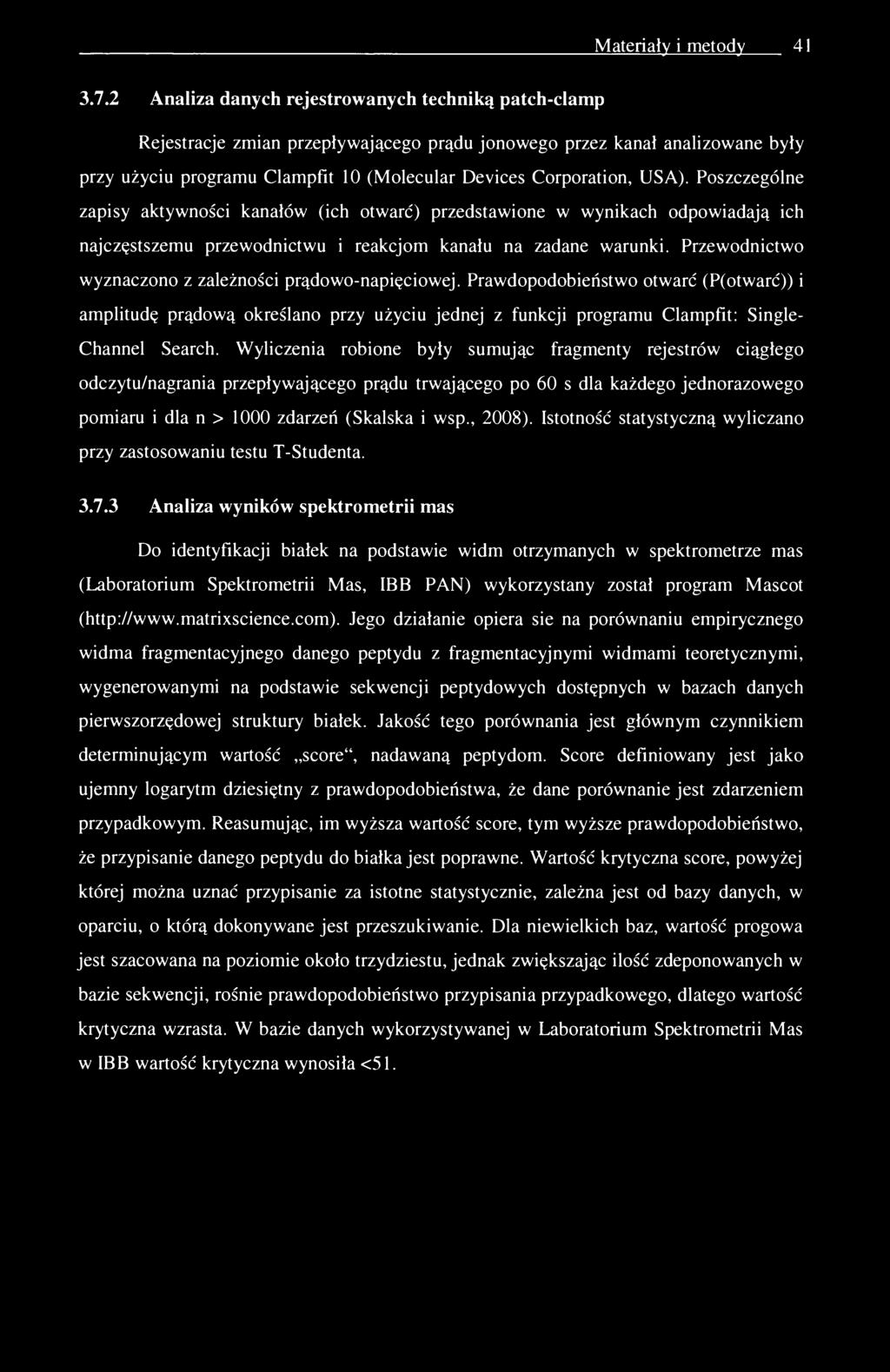 Materiały i metody 41 3.7.