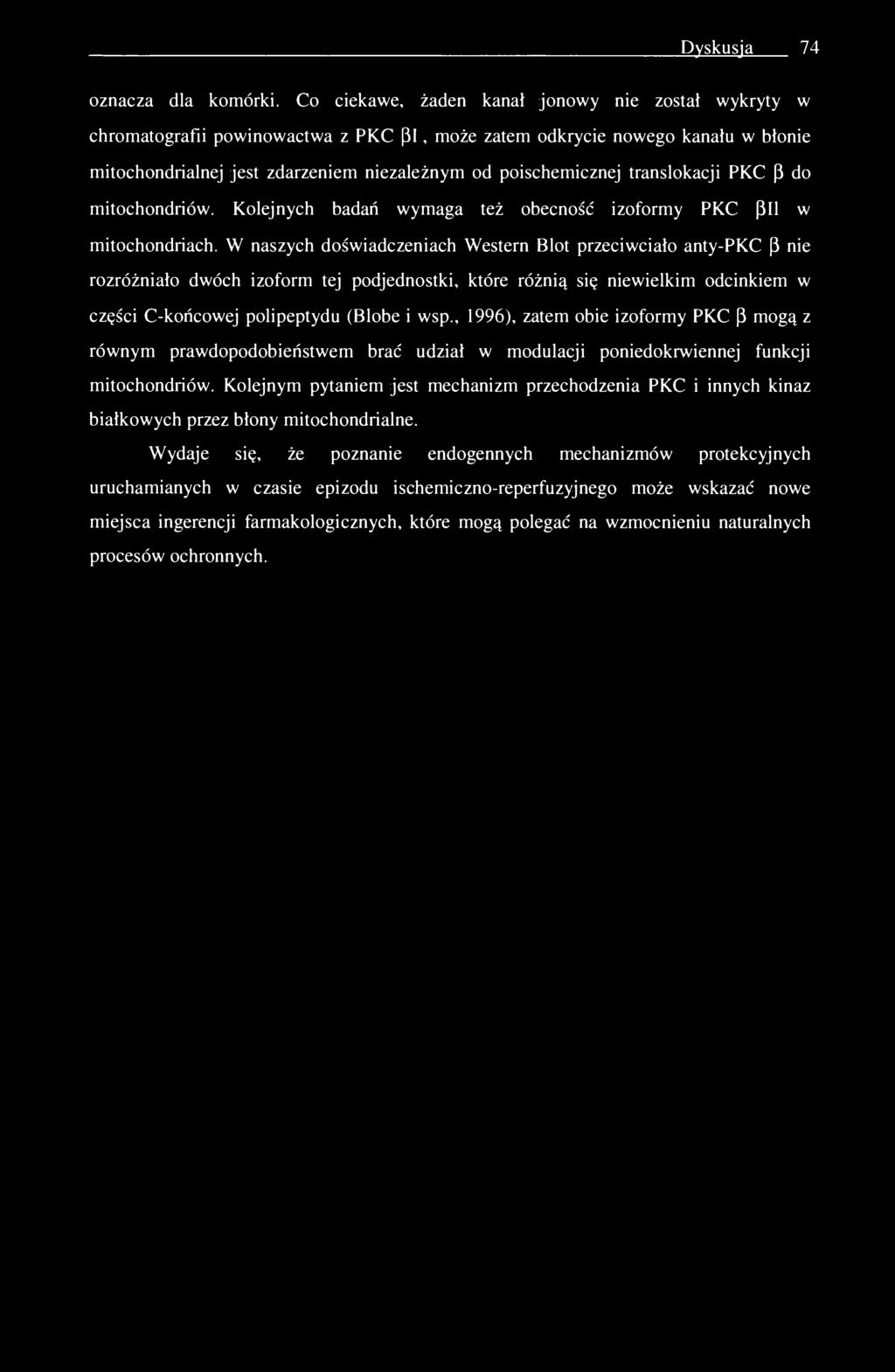 Dyskusja 74 oznacza dla komórki.