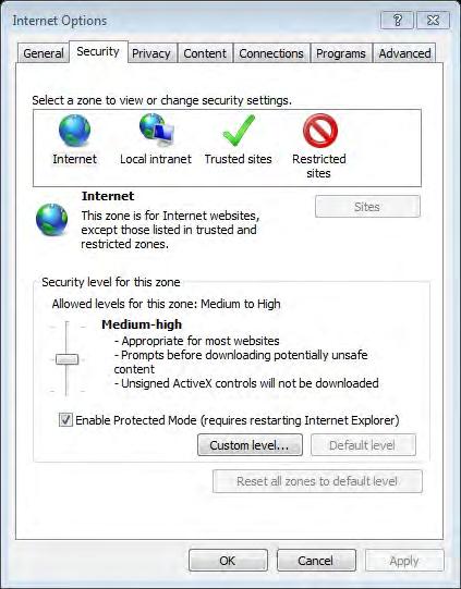 internetowej oraz zainstalować kontrolery ActiveX według instrukcji widniejących na ekranie używając ich po raz pierwszy. 1.