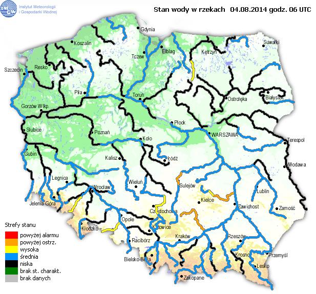 INFORMACJE HYDROLOGICZNO