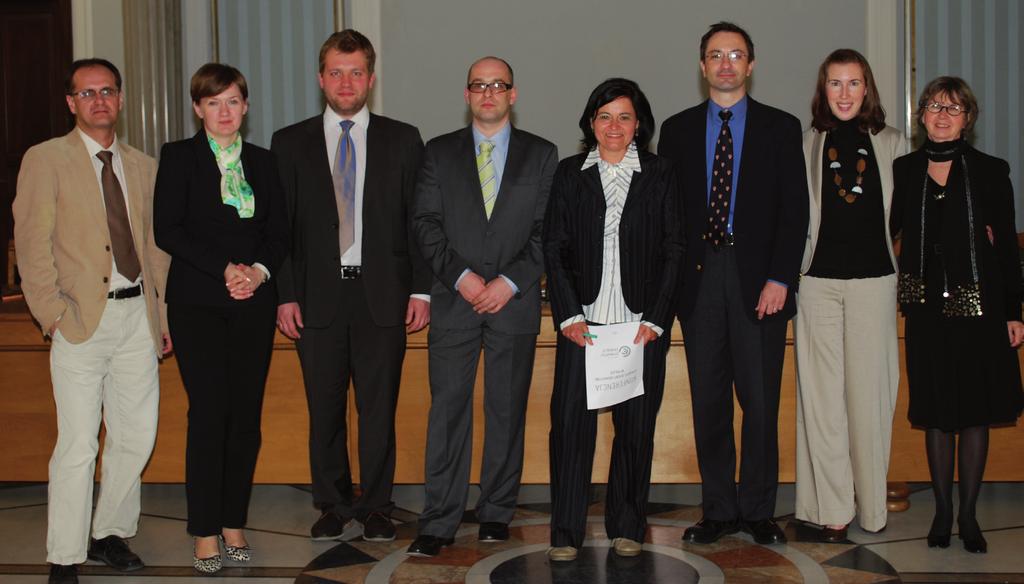 KOED (od lewej): Tomasz Ganicz (Wikimedia Polska), Barbara Szczepańska, Alek Tarkowski (CC-Poland), Jarosław Lipszyc (Fundacja Nowoczesna Polska), Bożena Bednarek-Michalska (EBiB), Richard Baraniuk