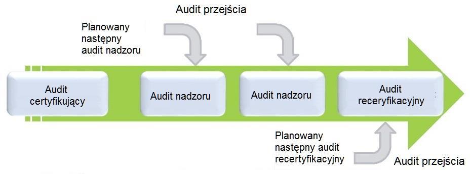 PROCES PRZEJŚCIA NA ISO/TS 22163:2017 Opcja 1 Proces przejścia podczas aktualnego