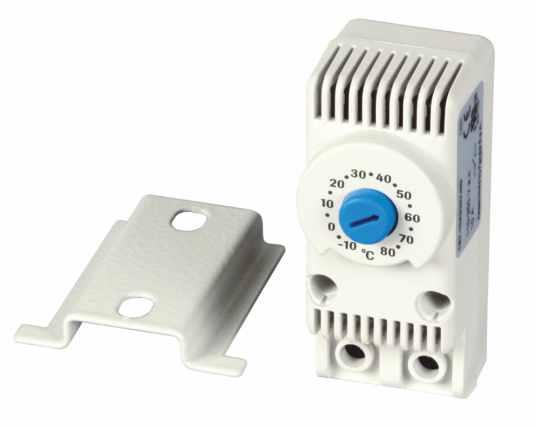regulacji temperatury: od -10 C do + 80 C Montowany na profilu 19 CCAS-PW-060XW