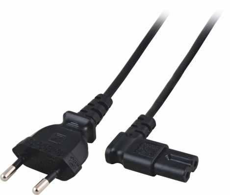 0 m Kabel zasilający Euro - C7 (Euro 8) 180 Kolorowe kable umożliwiają natychmiastową identyfikację podłączonych urządzeń Wtyczka Euro gniazdo Euro 8 IEC6030/C7 180 Max. obciążenie:.