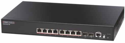 3at) Przełączanie 0 Gbps, pamięć flash 3 MB, pamięć DRAM 56 MB Zarządzanie z poziomu CLI oraz przez web server (konfiguracja, aktualizacja FW, SNMP) Filtrowanie dostępu po adresach MAC (tabela na 8