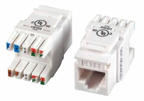 6a / Klasa EA, 500 MHz srebrny Zoptymalizowany pod kątem pracy w częstotliwości 50 MHz i transmisji klasy E. Kolor E-007 Moduł Keystone ekranowany RJ45, Kat.
