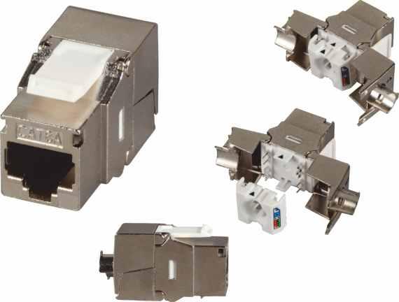 Dostosowany do kabla AWG3, AWG4, AWG6. E-0051 Moduł Keystone kat. 5e FTP Adapter Keystone kat.