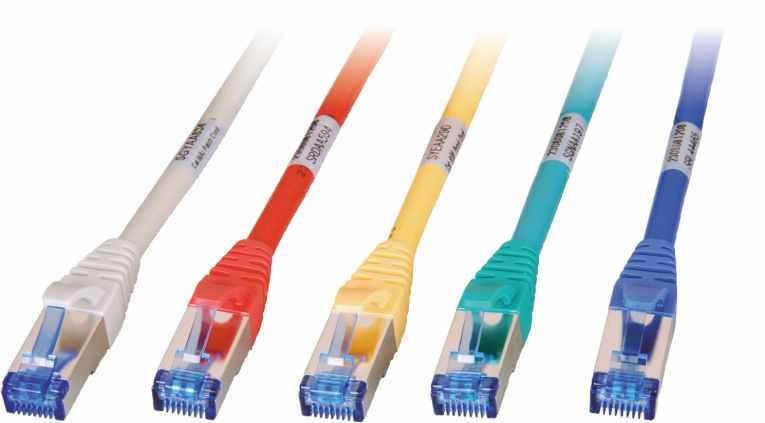 0 OKABLOWANIE MIEDZIANE KABLE KROSOWE Kabel krosowy kat. 6a S/FTP, klasa EA, LSZH Kabel 500MHz, certyfikowany zgodnie z normą ISO 11801.