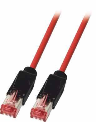 Kabel krosowy kat. 6a S/FTP Hirose TM1 500MHz, kątowy 90, LSZH Zgodny z 10Gigabit Ethernet. Ekranowane wtyczki Hirose TM1 RJ45 x, IEC 60603-7-5.