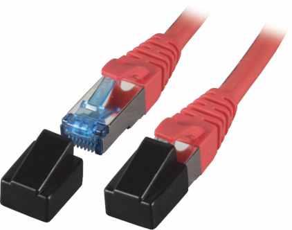 1 Zatyczka przeciwkurzowa dla wtyku RJ45 czarny Moduł połączeniowy kat. 7, 600MHz Moduł połączeniowy kat.