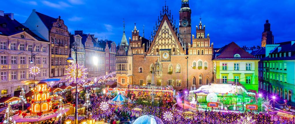 Wrocław: Jarmark Bożonarodzeniowy Gdańsk: Jarmark Bożonarodzeniowy Targ Węglowy w Gdańsku po raz kolejny zapełni się kolorowymi straganami.