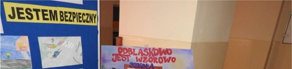 W trakcie akcji zorganizowano konkurs plastyczny Jestem widoczny, jestem bezpieczny.