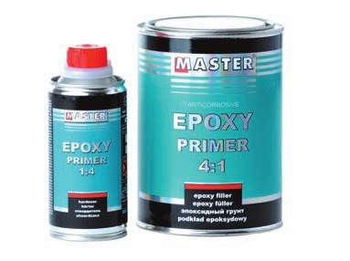 PODKŁAD ANTYKOROZYJNY PODKŁAD EPOKSYDOWY 4:1 EPOXY PRIMER 5429 0,8 L+ 0,2 L 6 ** Rozcieńczalnik do systemów epoksydowych Podkład Proporcje mieszania 4:1+15%** 4:1+30%** Lepkość natryskowa ~ 60s / 20