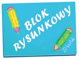 1. Zuzia użyła już 7 kartek bloku rysunkowego.