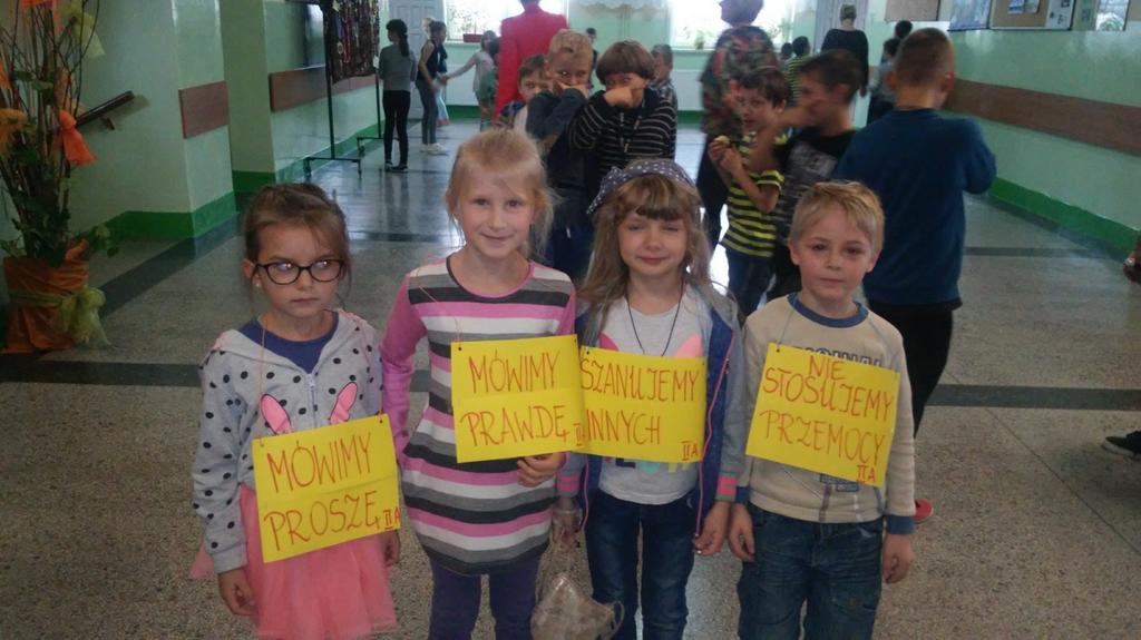 szkolnym zorganizowała "przerwę bez przemocy".