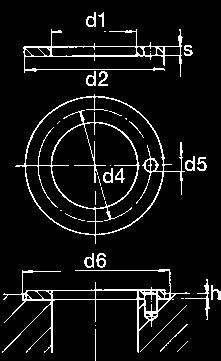 iglidur J Podkładka oporowa iglidur J Wymiary zgodnie z ISO 3547-1 i wymiary specjalne Struktura numeru art J T M-12 24-15 s d2 d1 metryczny Typ Materiał Nr art.