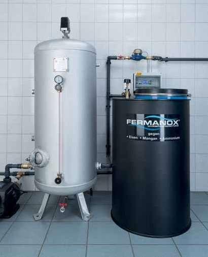 -WV PROFESSIONAL WV 80 do 200 Professional Obszary zastosowania Przemysł Rozwiązania komunalne Przykład instalacji FERMANOX --WV (System 2-studniowy)- tutaj z zastosowaniem dwóch pomp eksploatowanych