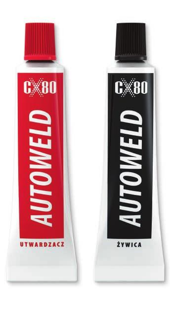 CX80 AUTO WELD. SPAWANIE NA ZIMNO. Dwuskładnikowa żywica epoksydowa do łączenia wszystkich twardych powierzchni.