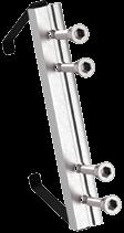 Self-threading fastening screws for profiles with thermal