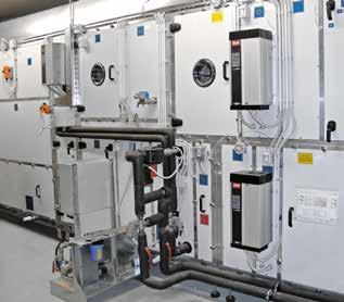Centrale wentylacyjne w wersji higienicznej Centrale wentylacyjne w wersji higienicznej (KHN) stosuje się w szpitalach, w przemyśle spożywczym, przemyśle farmaceutycznym i w innych miejscach
