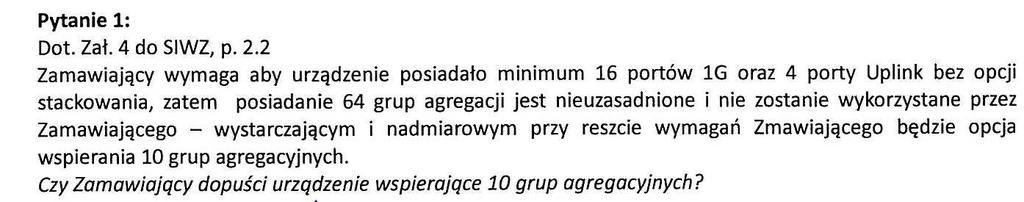 pl REGON: 000308784, NIP 693-12-47-303, KRS 0000011364 SEKCJA ZAMÓWIEŃ PUBLICZNYCH Głogów, dnia 09 lipiec2015r Do Wykonawców uczestniczących w postępowaniu o udzielenie zamówienia publicznego w